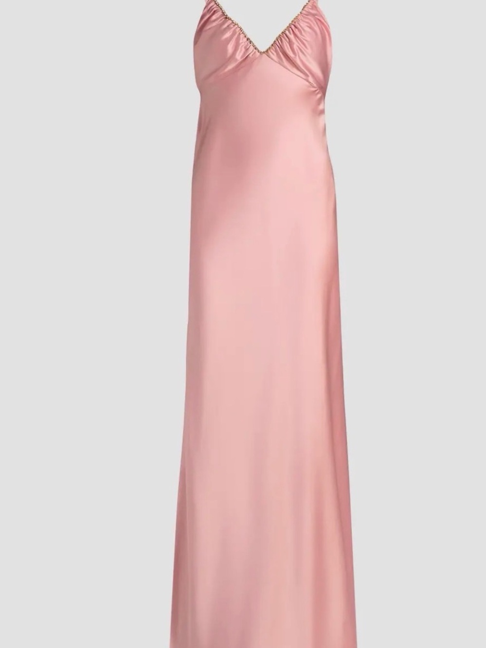 LoveShackFancy - Silky Pink Long Dress